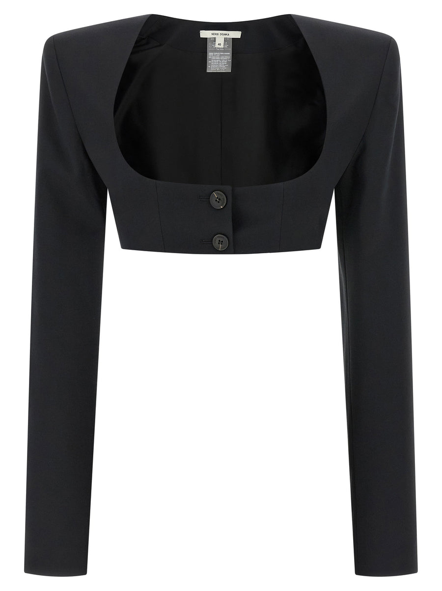 Nensi Dojaka Cleo Blazer — Black