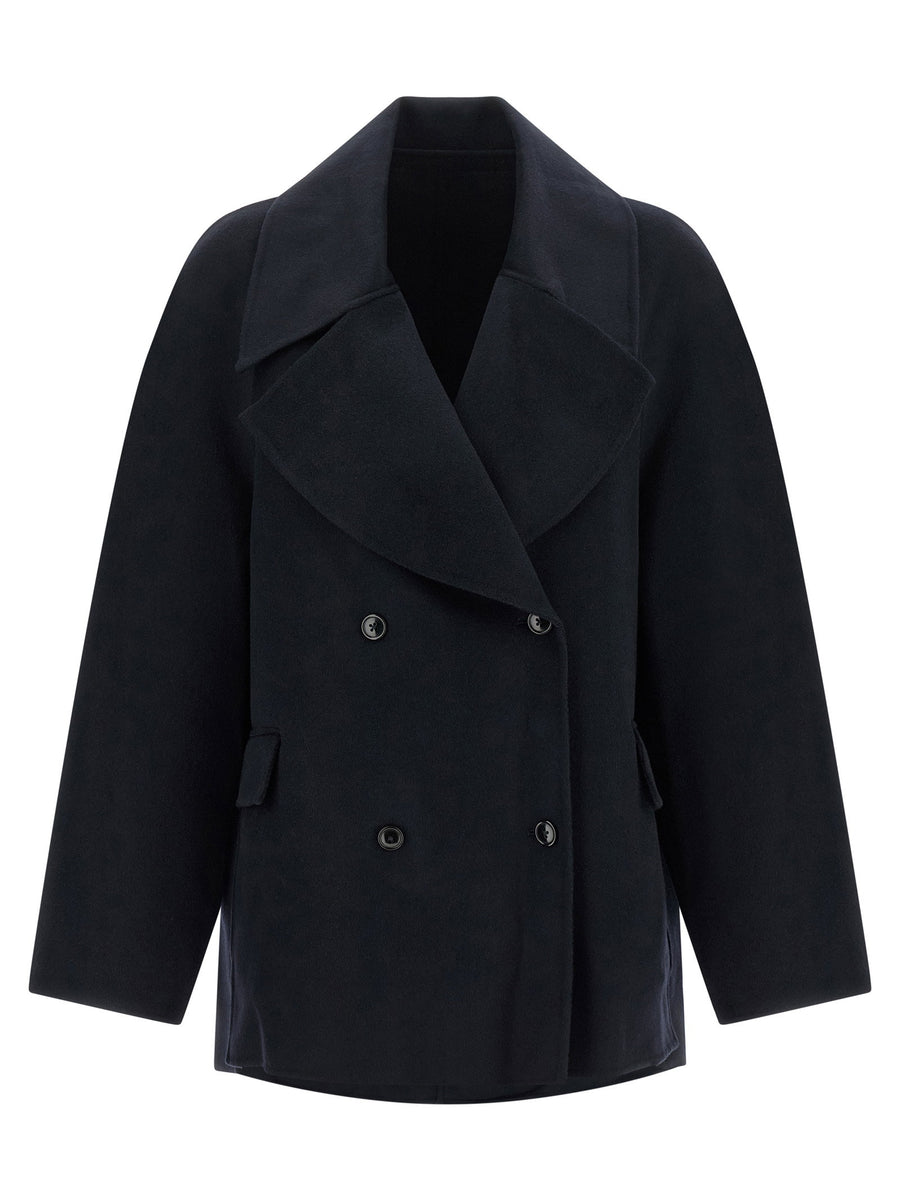 Loulou De Saison Coat — Navy