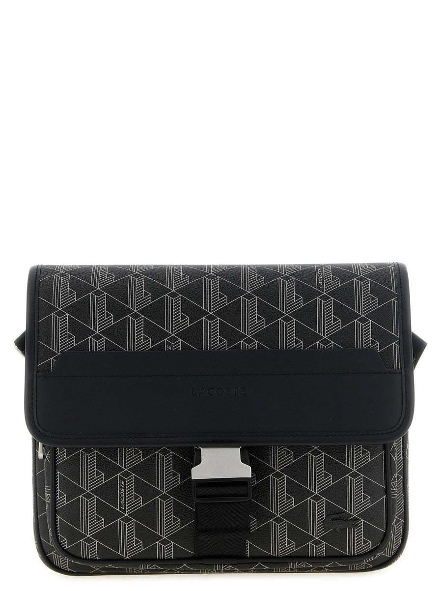 Lacoste crossbody bag in black