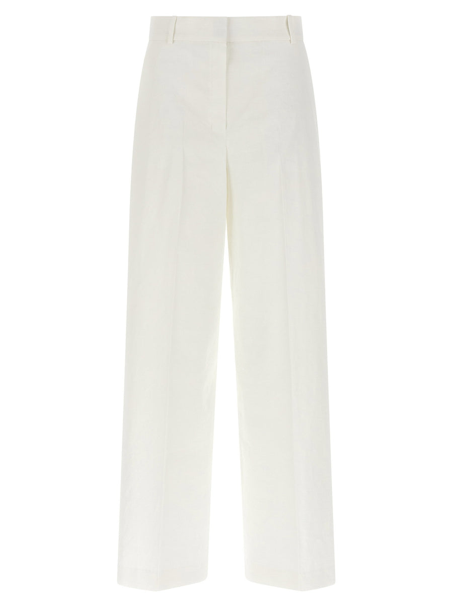Theory HW Casual Trousers — Cream