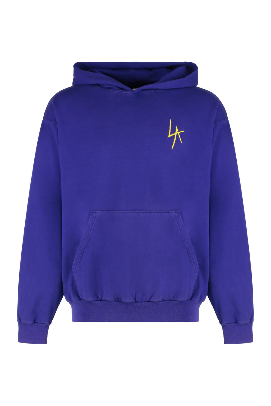Purple Cotton Hoodie Jumpers