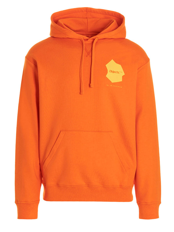 Objects Iv Life Cotton hoodie in orange