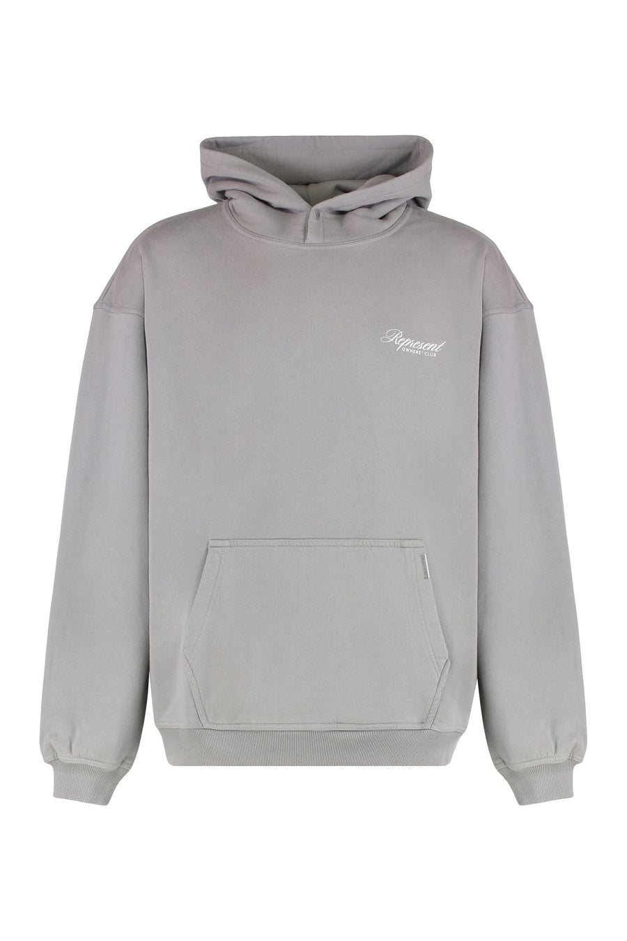 Hooded Sweatshirt Cotton Grey Jumpers