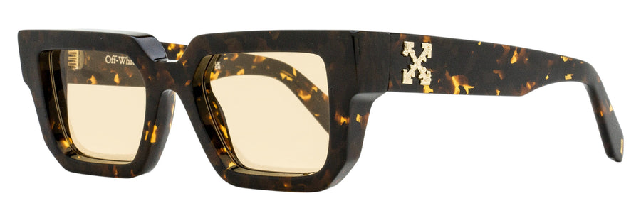 Off-White OERI146 Acetate sunglasses in havana