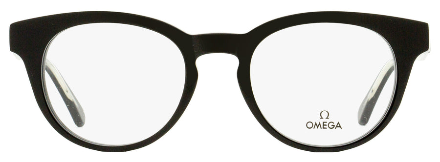 Omega OM5003H Acetate eyeglasses in black