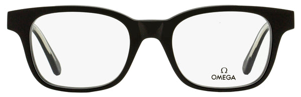 Omega OM5004H Acetate eyeglasses in black