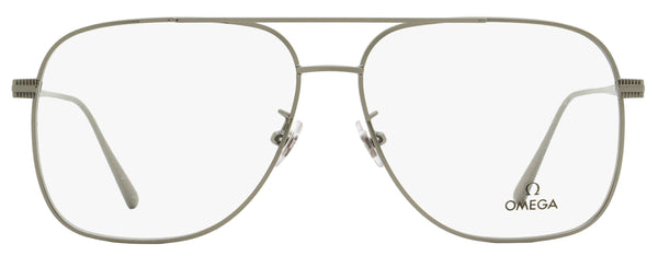 Omega OM5006H Metal eyeglasses in gunmetal
