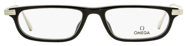 Omega OM5012 Acetate/Metal eyeglasses in black