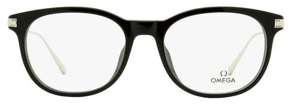 Omega OM5013 Acetate/Metal eyeglasses in black