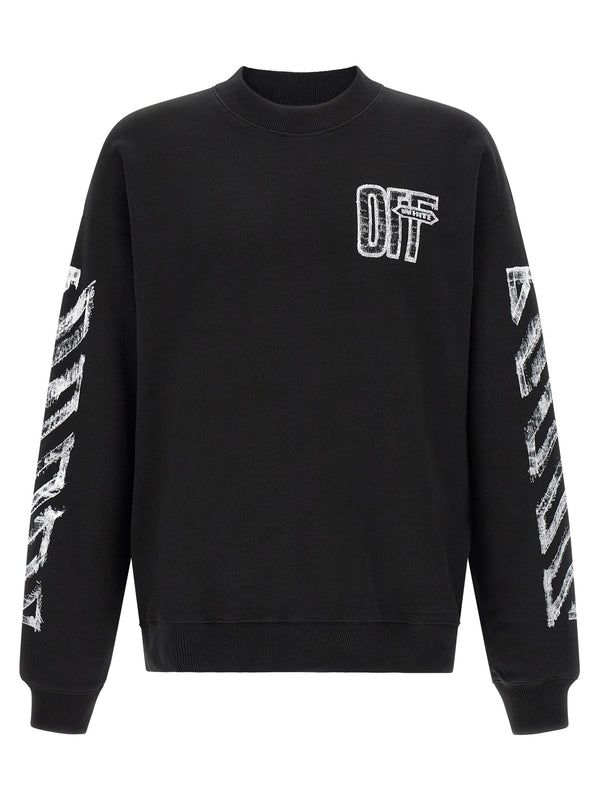 Off White sweatshirt in black