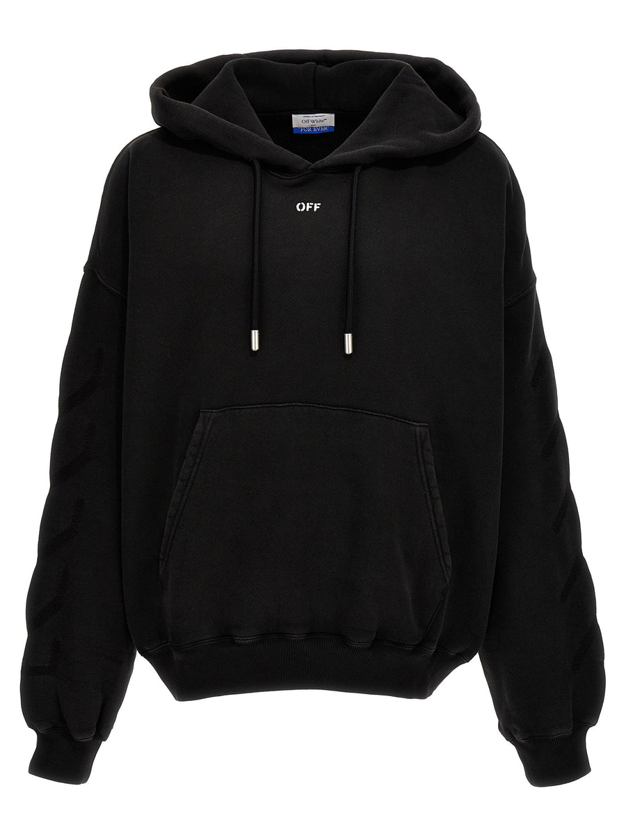 Off White هودي — أسود