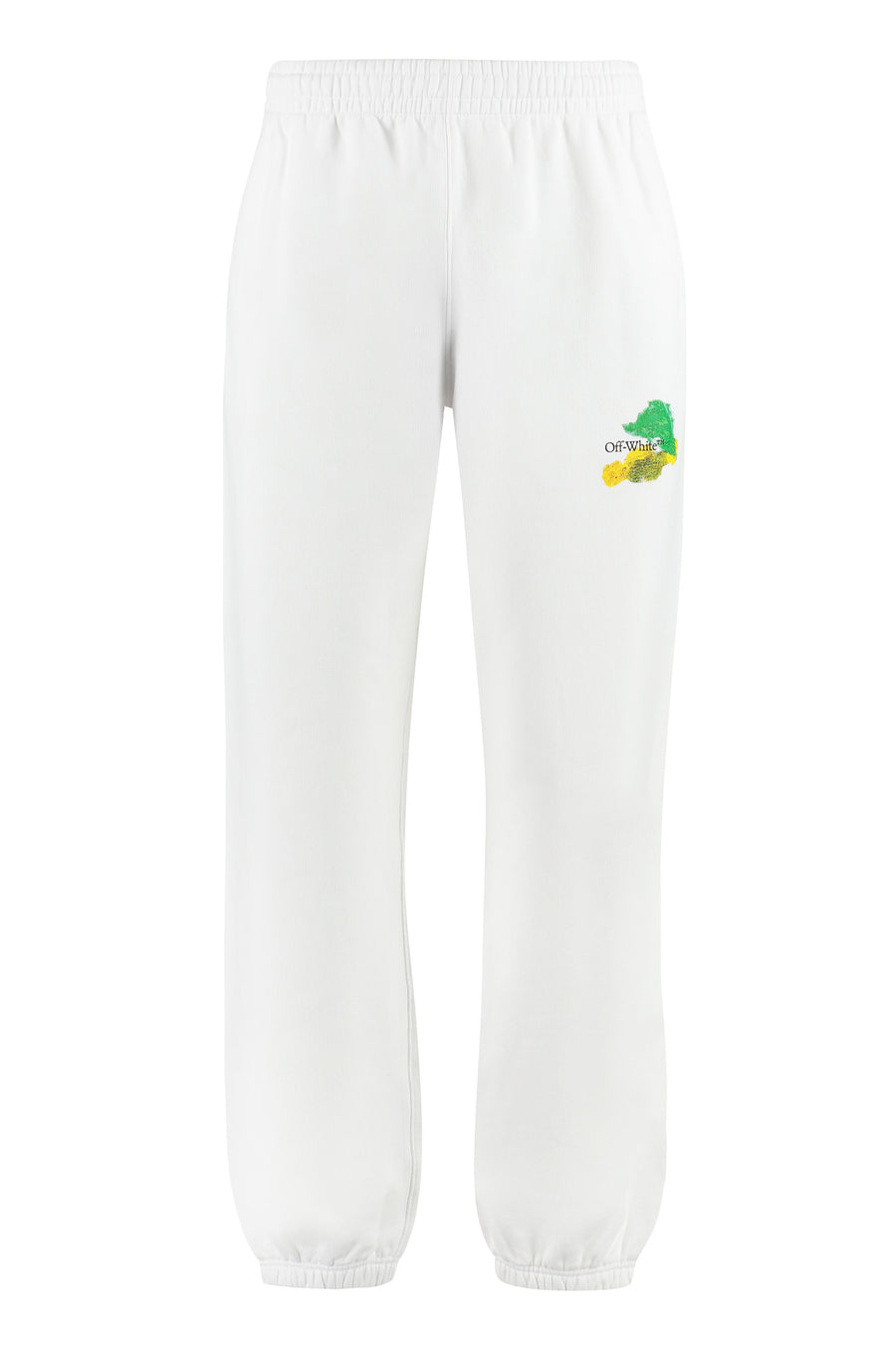 Cotton Jersey Sweatpants White Track Pants