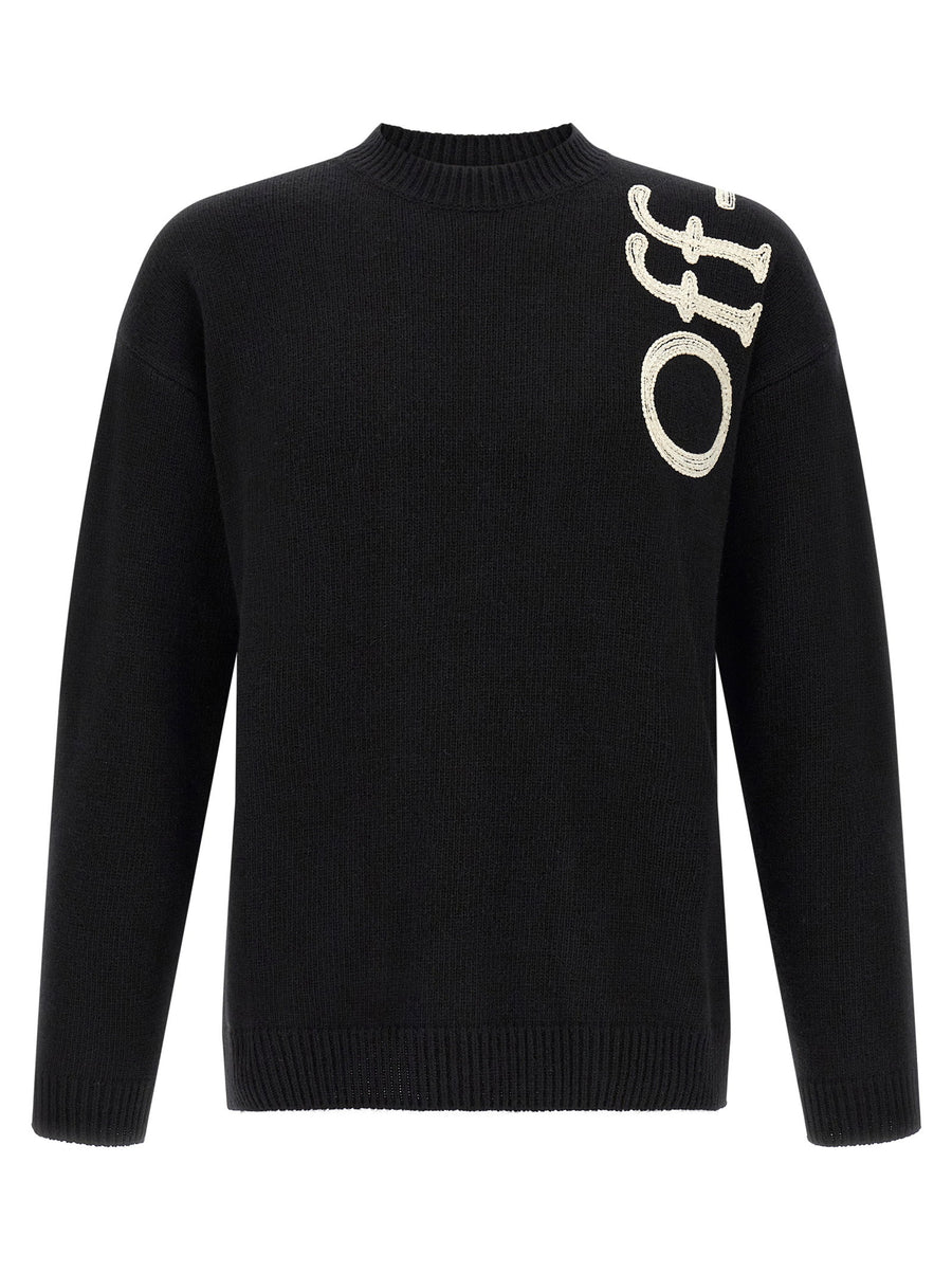 Off White Sweater — Black