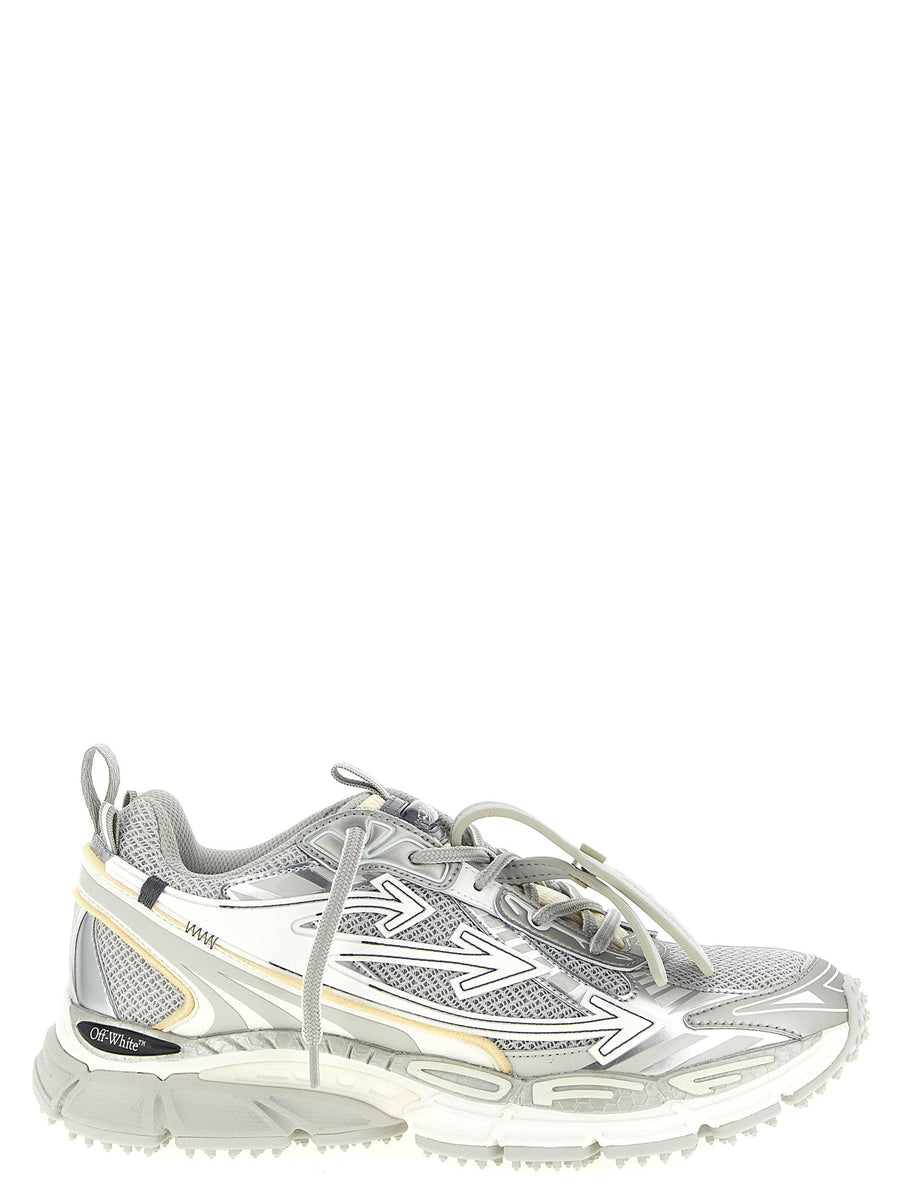 Off White Be Right Back Sneaker — Silver