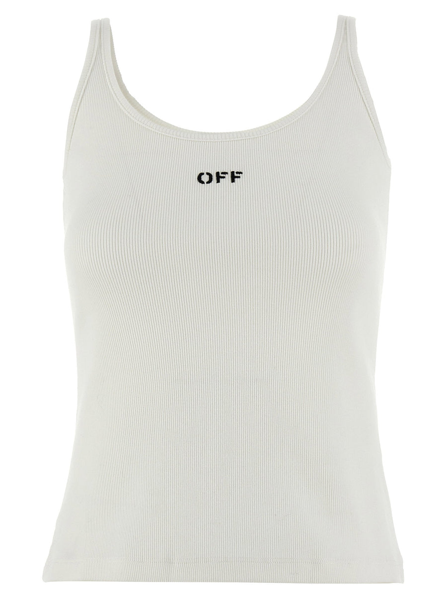 Off White Off Stamp Top