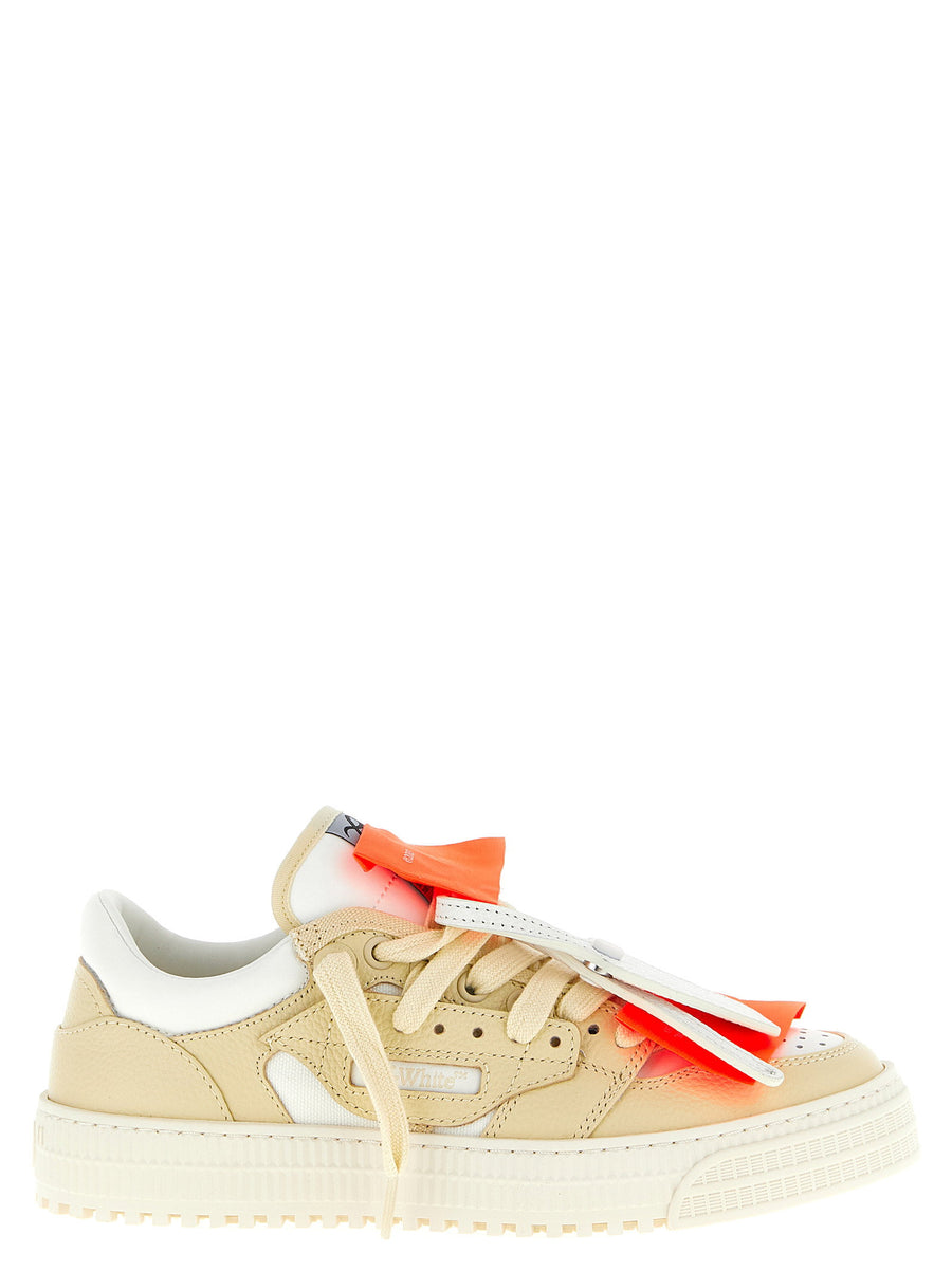 Off White 3.0 Court Sneaker — Beige