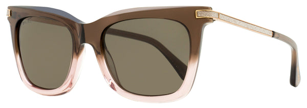 Jimmy Choo Olye Acetate/Metal sunglasses in brown