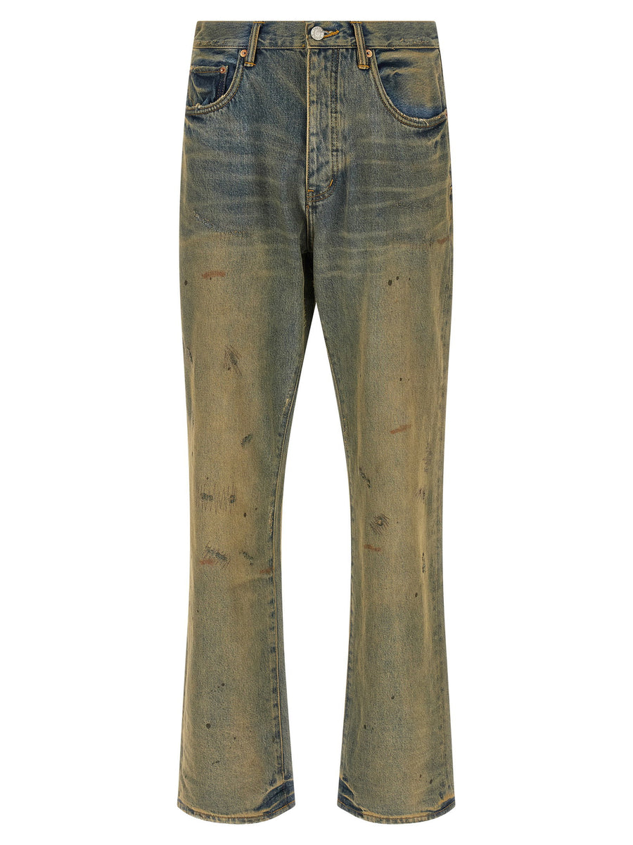 Purple P011 Jeans — Olive