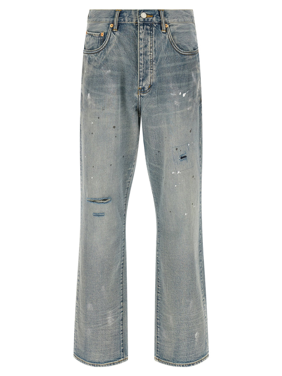 Purple P011 Jeans — Light Blue