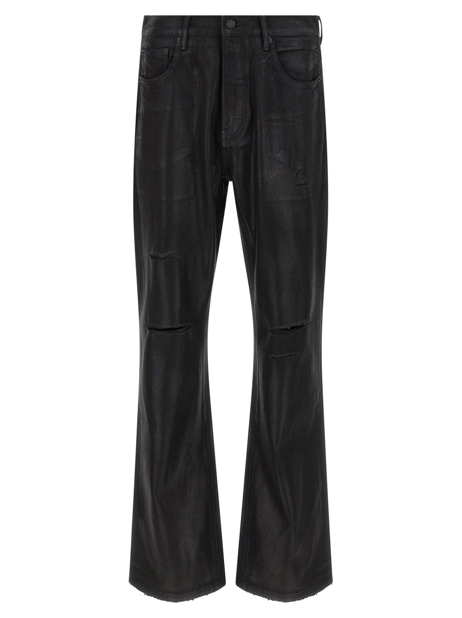 Purple P026 Jeans — Black