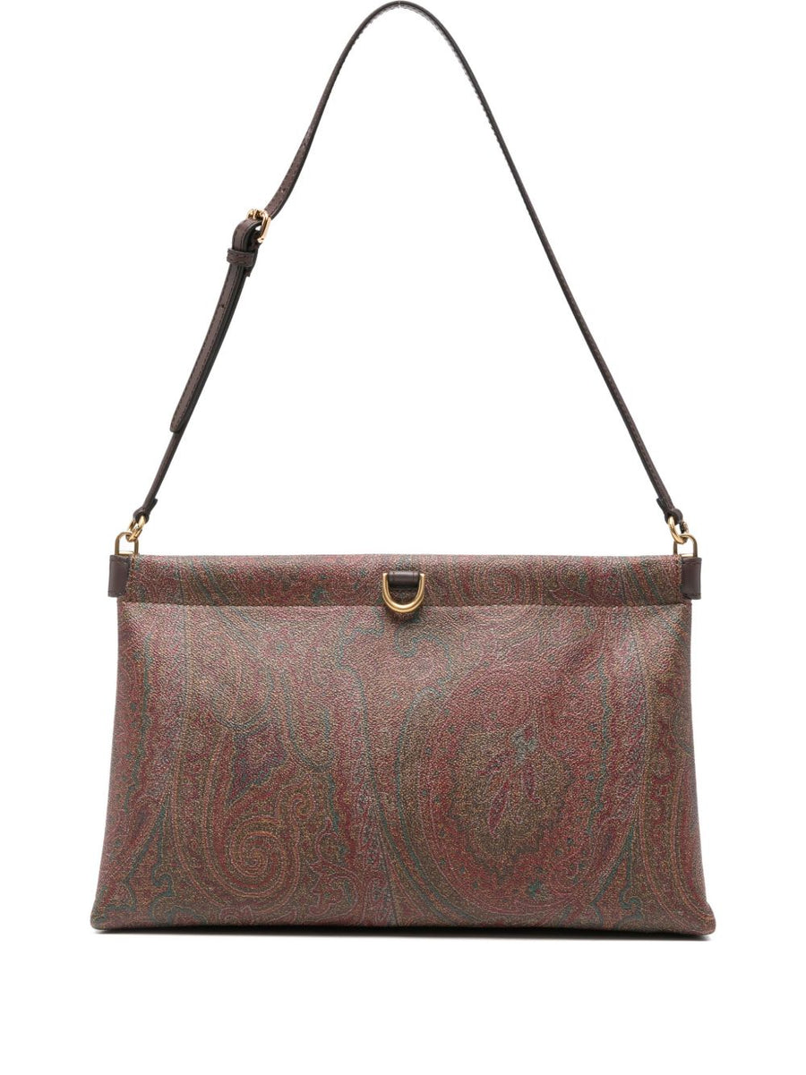 Clutch Talk Brown Pvc Bags