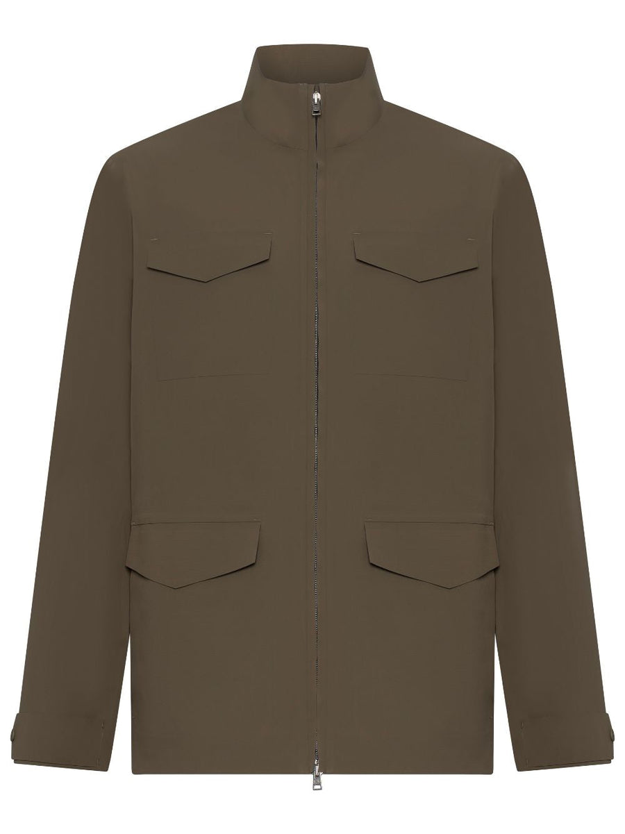 Jacket Military Green Polyamide