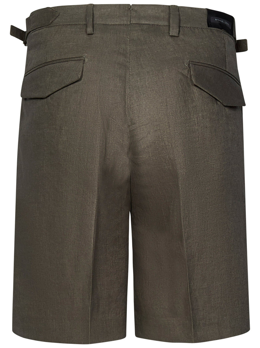 Shorts Jessie Linen Green