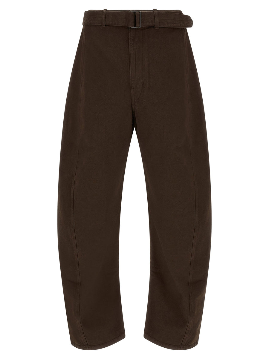 Lemaire Twisted Trousers — Brown