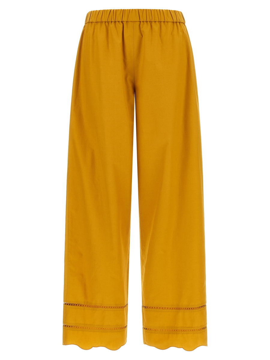 Fabiana Filippi Trousers — Gold