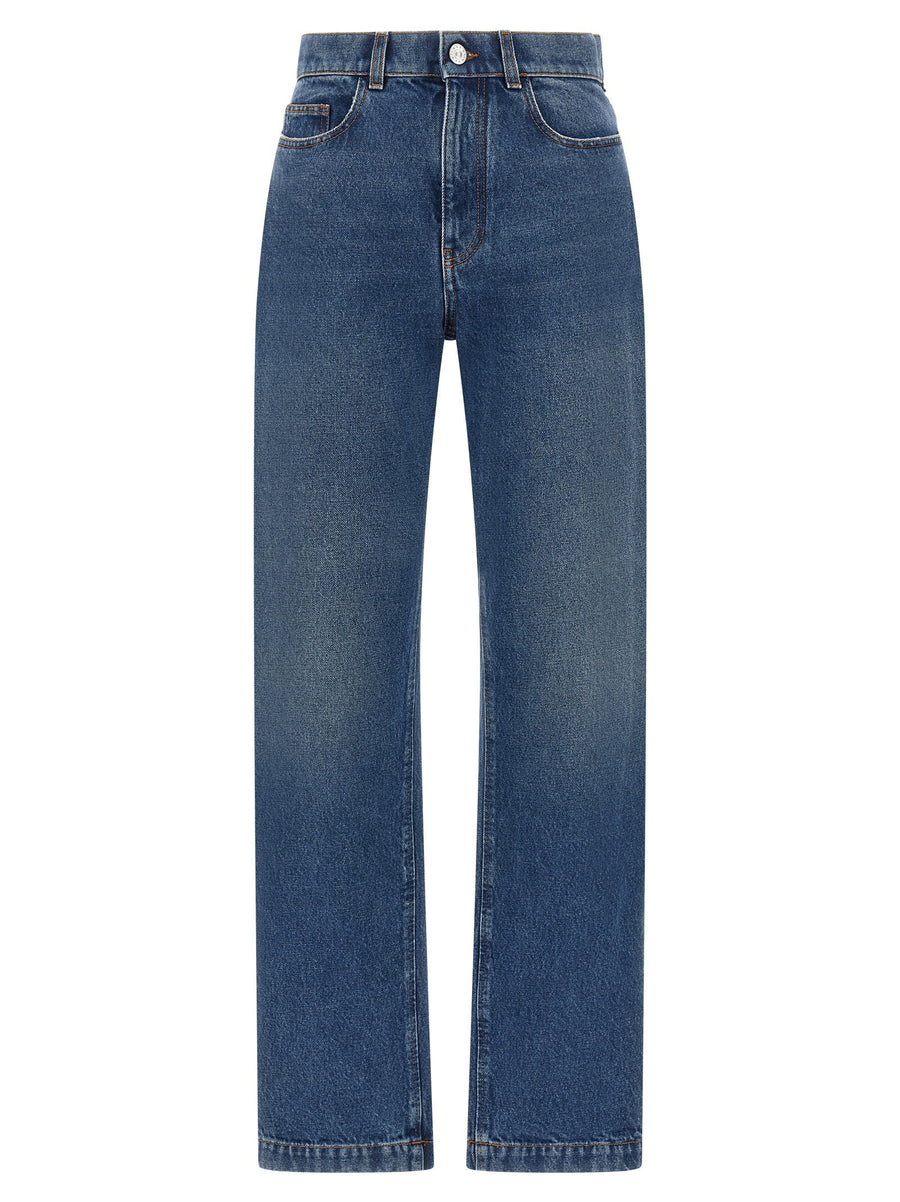 Marni Straight Leg Jeans — blue