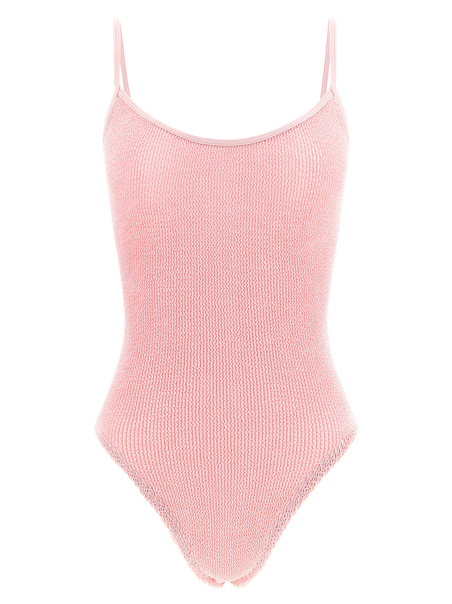 Hunza G Pamela One-Piece Swimsuit — pink