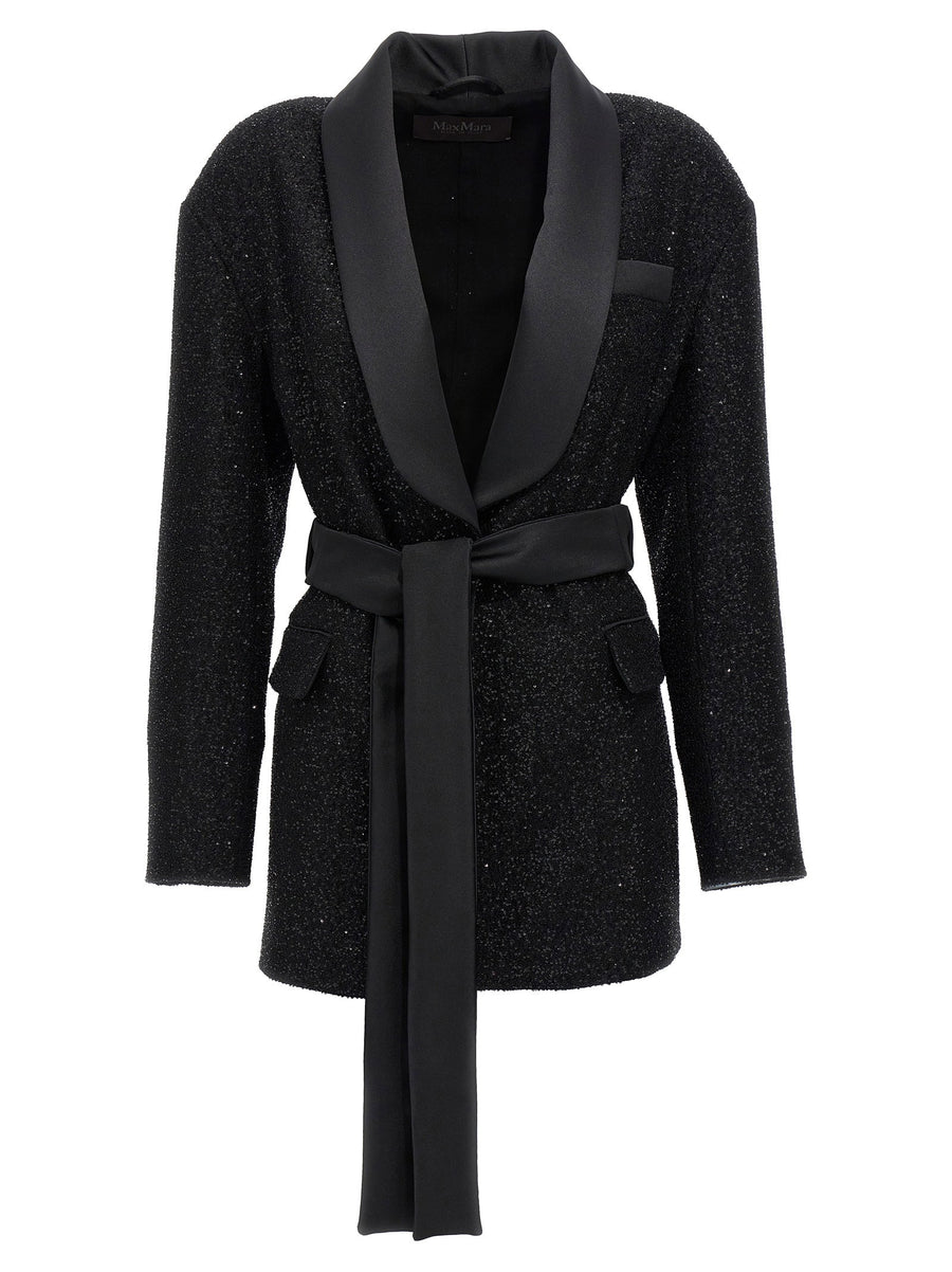 Max Mara Pau Blazer — Black