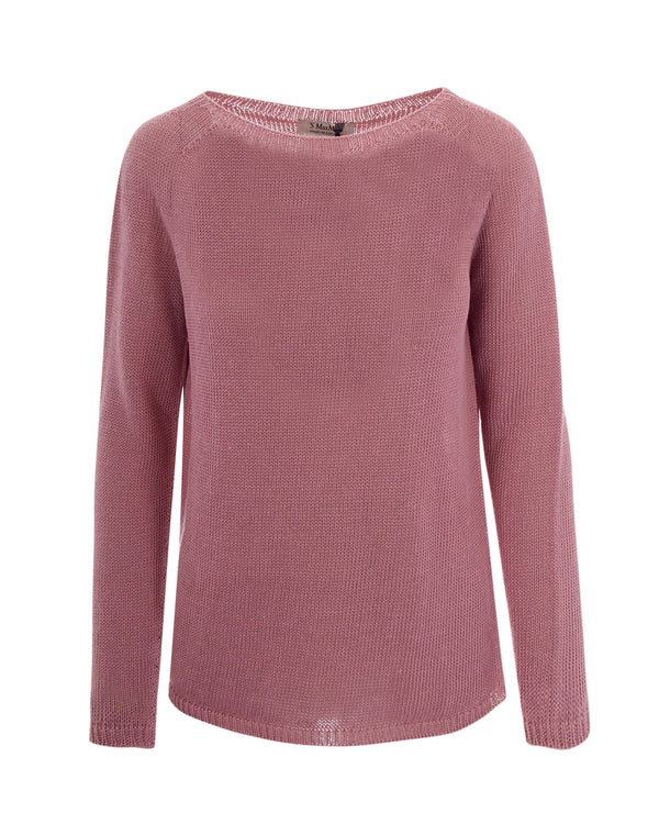 Knit Jumper Antique Rose Linen Jumpers