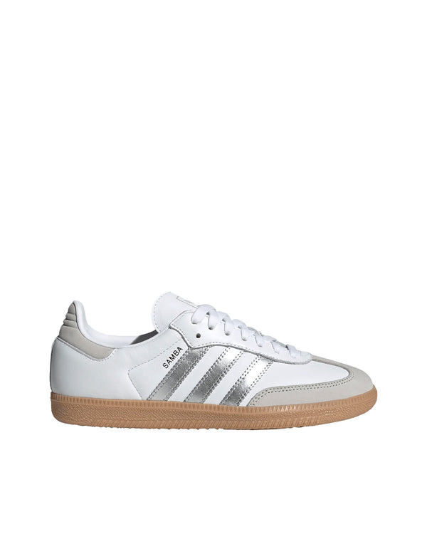 Sneakers Samba Og Cloud White-Silver-Grey One White/silver/grey Leather Trainers