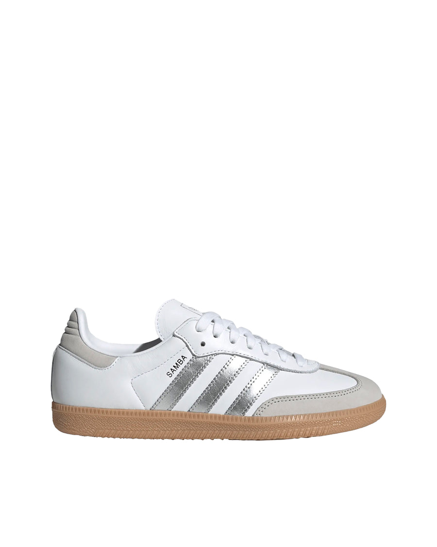 Sneakers Samba Og Cloud White-Silver-Grey One White/silver/grey Leather Trainers
