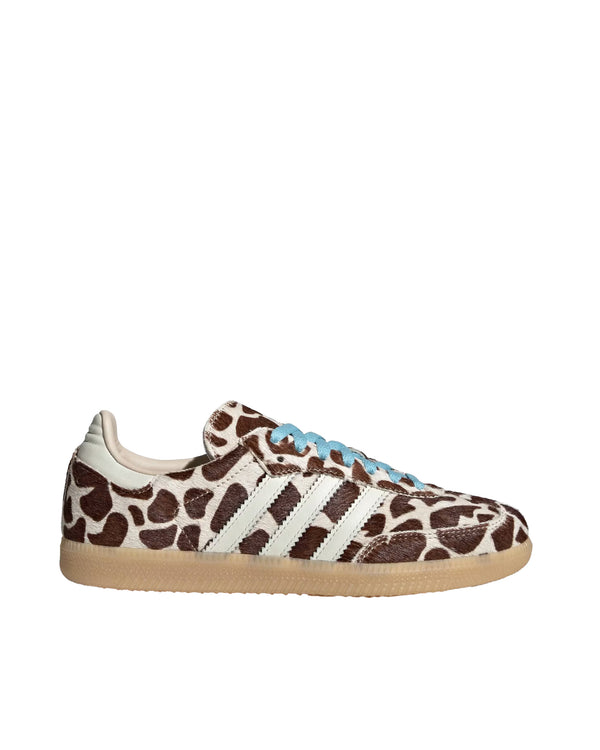 Sneakers Samba Og Ivory-Gum Crystal Linen/ivory/gum Leather Upper Trainers