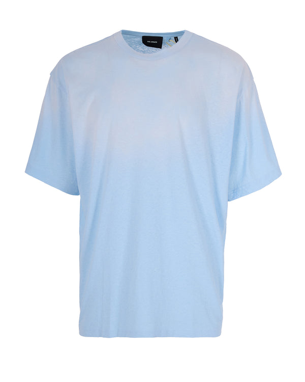 T-Shirt Bubble Reverse Sterling Blue Organic Cotton T-shirts