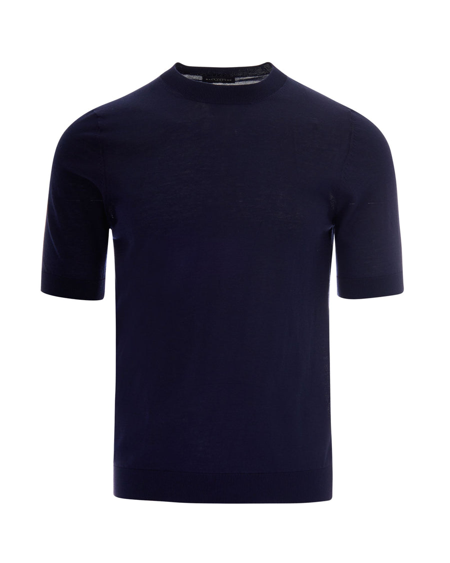 T-Shirt Knit Navy Cotton T-shirts