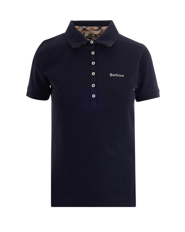 Polo Shirt Portsdown Navy-Hessian Navy/hessian Cotton Elastane Tops