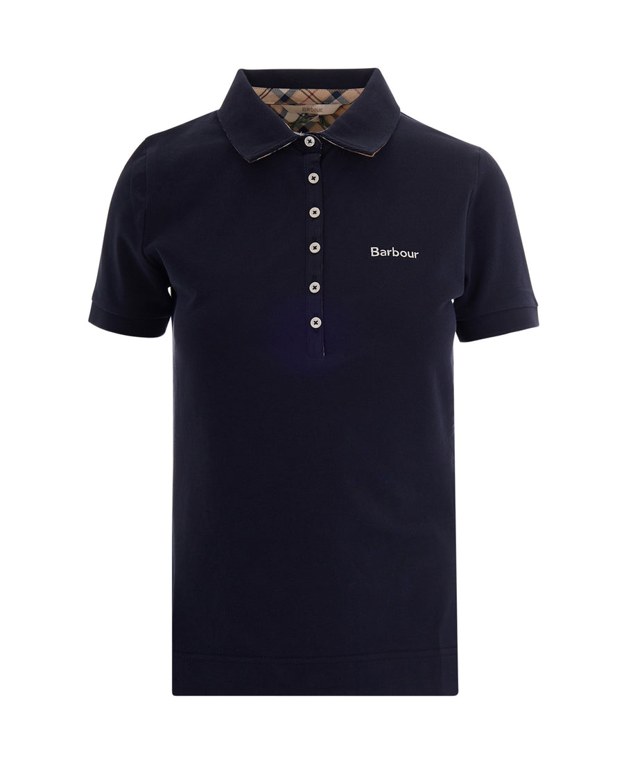 Polo Shirt Portsdown Navy-Hessian Navy/hessian Cotton Elastane Tops