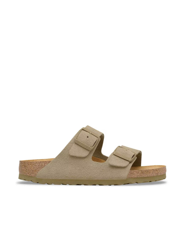 Slides Arizona Khaki Suede Slippers