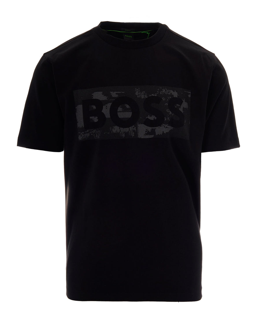 T-Shirt Logo Grafico Black Cotton T-shirts