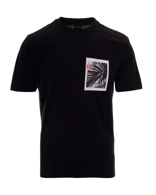 T-Shirt Grafica Black Cotton T-shirts
