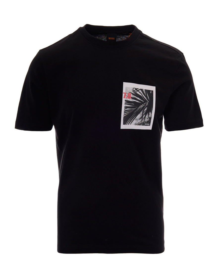 T-Shirt Grafica Black Cotton T-shirts