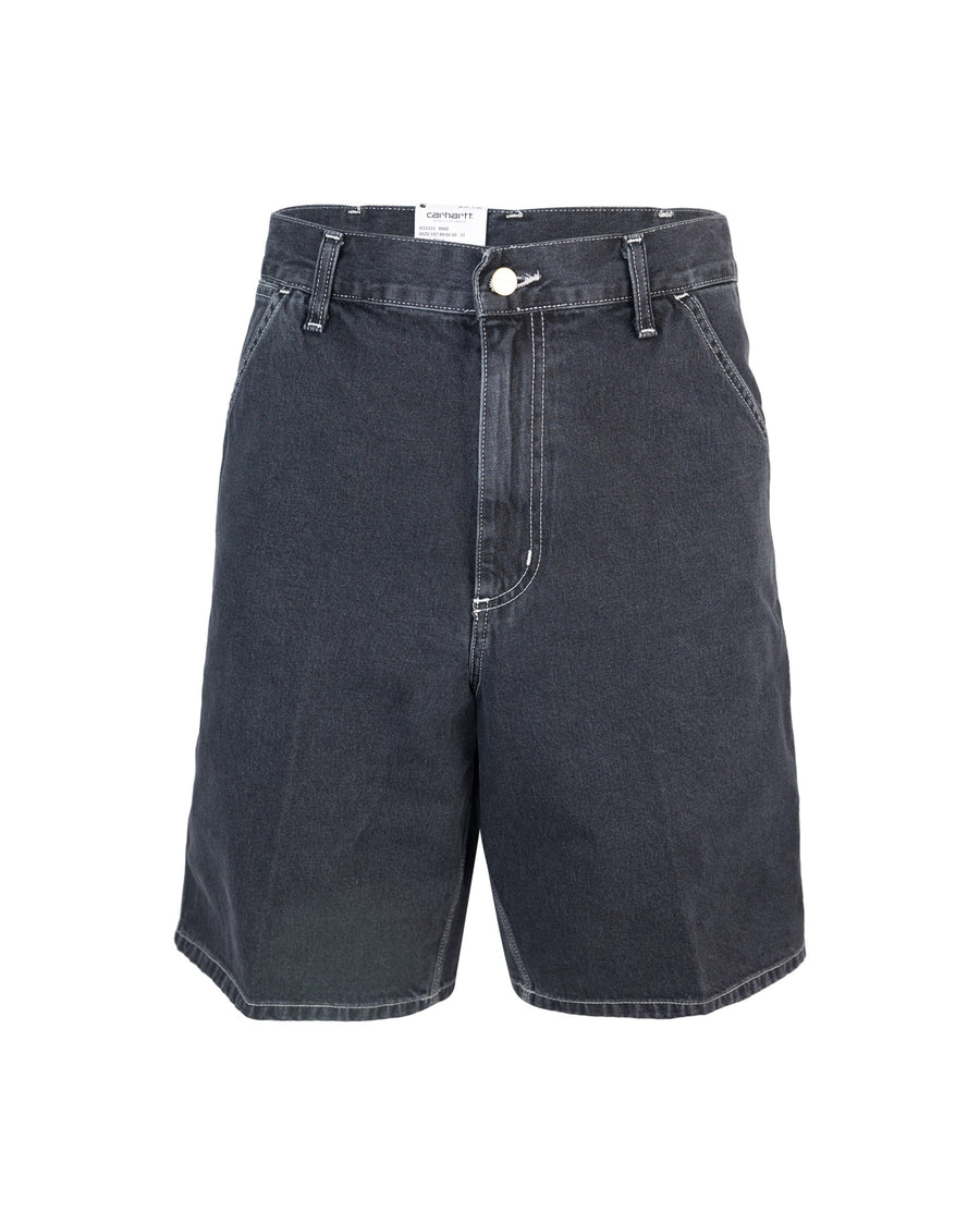 Denim Bermuda Shorts Black Cotton Norco