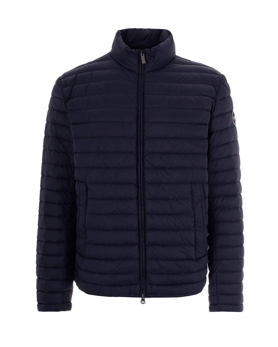 Lightweight Down Jacket Navy Blue Ice
