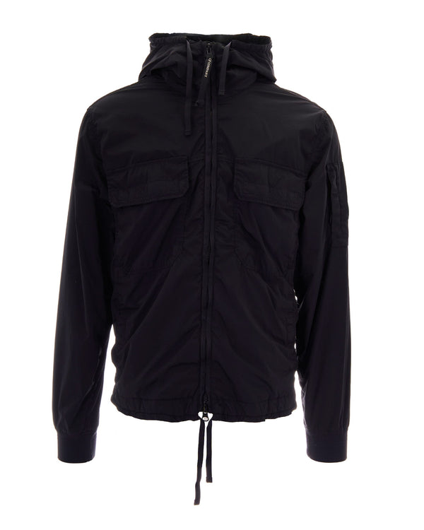 Bomber Nycra-R Lens Black Polyamide Elastane Jacket