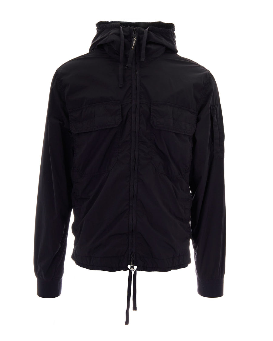 Bomber Nycra-R Lens Black Polyamide Elastane Jacket
