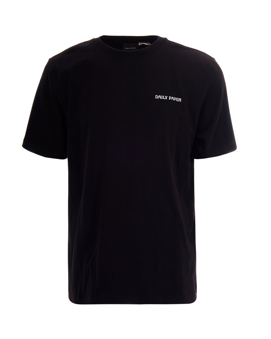 T-Shirt Chain Shield Black Cotton T-shirts