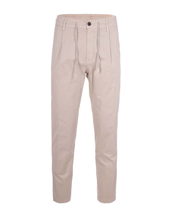 Jogger Trousers Sabbia Sand Cotton
